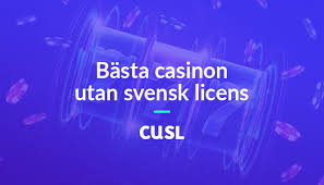 Casino utan svensk licens Upptäck de bästa alternativen idag